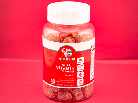 Nutri-Health Builders Premium Multivitamin Gummies for Adults